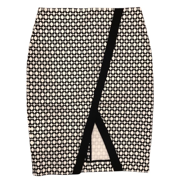 NWOT ALEXIS Pellier pencil skirt with slit -M - Picture 2 of 11